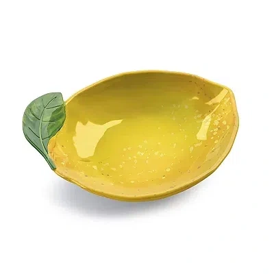 Kirkland's Lemon Melamine Cereal Bowls In Yellow