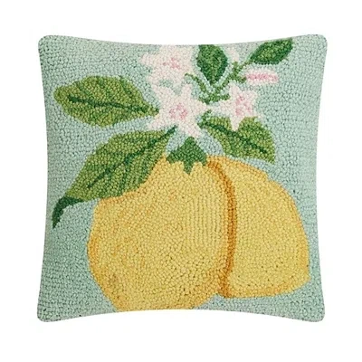 Kirkland's Lemons Hooked Pillow In Multi