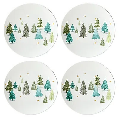 Kirkland's Lenox Balsam Lane Accent Plates In White