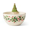 Kirkland's Lenox Figural Christmas Tree Serving Bowl In Multi