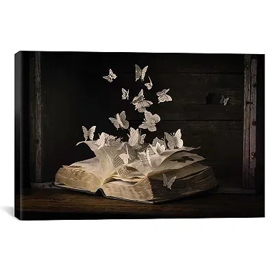 Kirkland's Lepidopterology Canvas Art Print In Multi