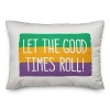 Kirkland's Let The Good Times Roll Mardi Gras Pillow In Multi
