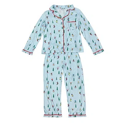 Kirkland's Light Blue Ski Medium Pajama Set