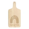 Kirkland's Light Brown Happy Go Lucky Cutting Board In Brown
