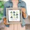 Kirkland's Light Your Days Clover Framed Art Print In Gray