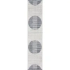 Kirkland's Linear Geometric Washable Runner In Gray