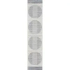 Kirkland's Linear Sphere Washable Runner In Gray