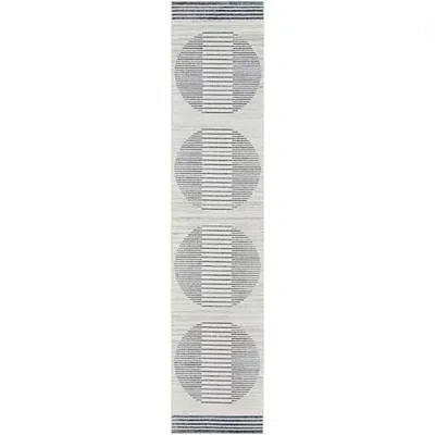 Kirkland's Linear Sphere Washable Runner In Gray
