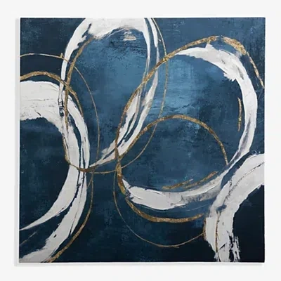 Kirkland's Loops Abstract Canvas Art Print In Multi
