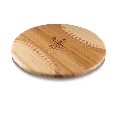 Kirkland's Los Angeles Dodgers Bamboo Cheese Board In Brown