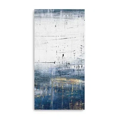 Kirkland's Love Adorned Ii Abstract Canvas Print In Blue