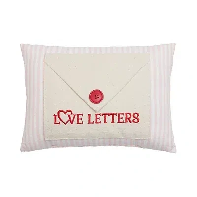 Kirkland's Love Letter Envelope Pillow In Neutral
