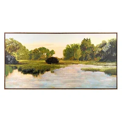 Kirkland's Low Country Framed Canvas Art Print In Multi