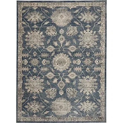 Kirkland's Lush Vines Area Rug In Blue