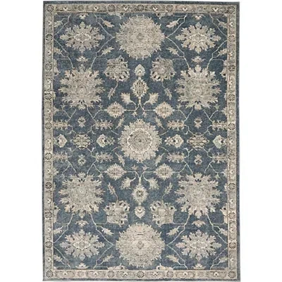 Kirkland's Lush Vines Area Rug In Blue