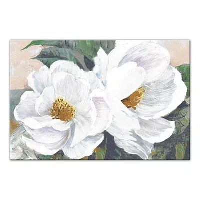 Kirkland's Magnolia Blossoms Canvas Art Print In Multi
