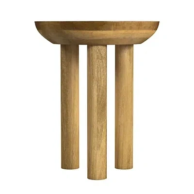 Kirkland's Mango Wood Side Table In Brown