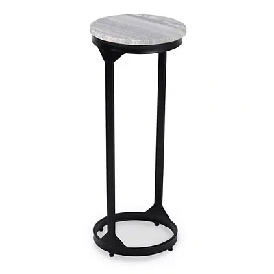 Kirkland's Marble And Metal Stevie Cocktail Table In Multi