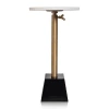 Kirkland's Marble Top Tapered Base Accent Table In Multi