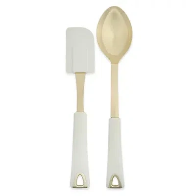 Kirkland's Martha Stewart Lockton 2 Piece Scraper & Spoon Set In Multi
