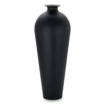 Kirkland's Matte Black Metal Floor Vase