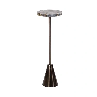 Kirkland's Maya Black Agate Accent Table