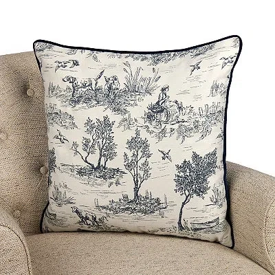 Kirkland's Mayfield Toile Pillow In Multi