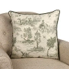 Kirkland's Mayfield Toile Pillow In Multi