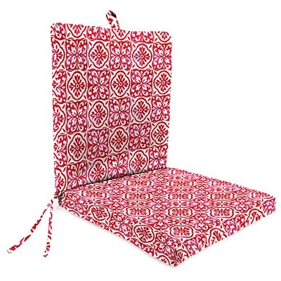 Kirkland's Medallion Outdoor Chair Cushion In Red