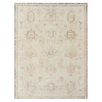 Kirkland's Medallion Washable Area Rug In Neutral