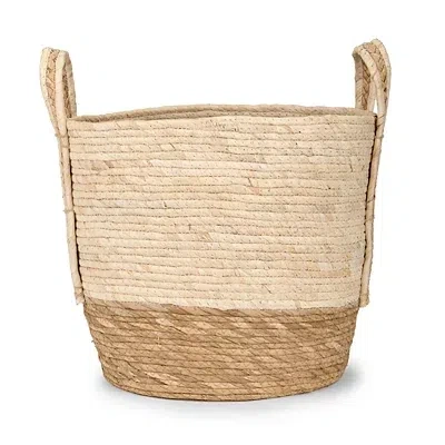 Kirkland's Medium Dark Natural Base Basket In Brown