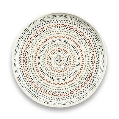 Kirkland's Melamine Malena Dinner Plates In Multi