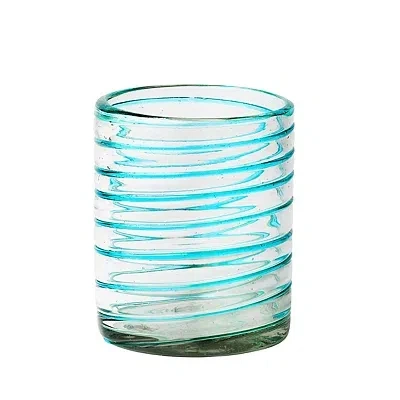 Kirkland's Meridia Double Old Fashioned Glasses In Blue