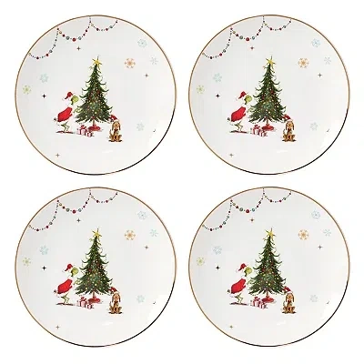 Kirkland's Merry Grinchmas Dinner Plates In Multi