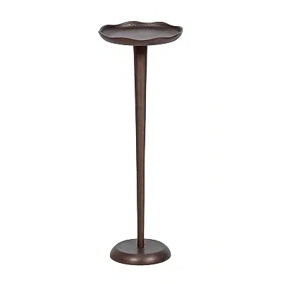 Kirkland's Metal Alicia Accent Table In Brown