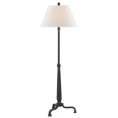 Kirkland's Metal Antique Randy Floor Lamp In Black