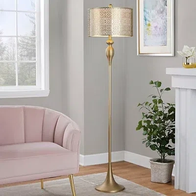 Kirkland's Metal Ashland Floor Lamp In Gold
