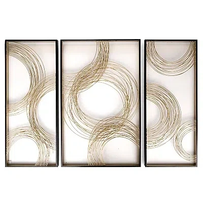 Kirkland's Metal Circles Wall Plaques In Multi