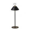 Kirkland's Metal Frosted Light Cordless Table Lamp In Multi