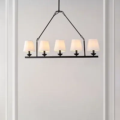 Kirkland's Metal Linear Chandelier In Multi