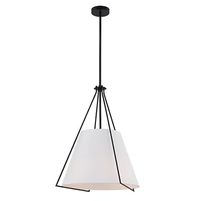 Kirkland's Metal Madeline Pendant Light In White