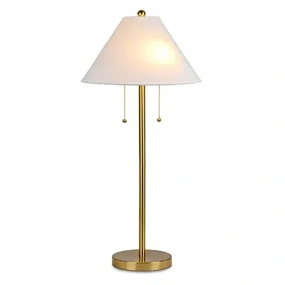 Kirkland's Metal Modern Buffet Lamp In White