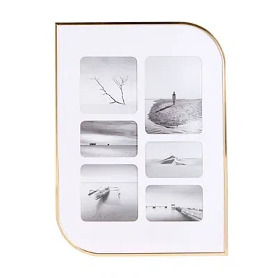 Kirkland's Metal Modern Collage Frame In Gold