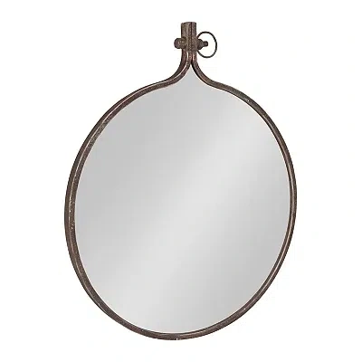 Kirkland's Metal Yitro Wall Mirror In Brown