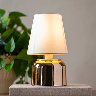 Kirkland's Metallic Mini Lamp In Gold
