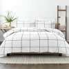 Kirkland's Micro King Duvet Cover Set In White