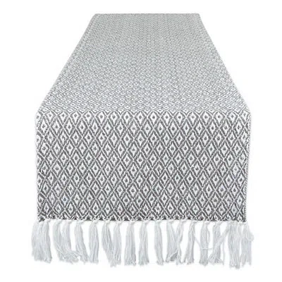 Kirkland's Mini Diamond Fringe End Table Runner In Multi