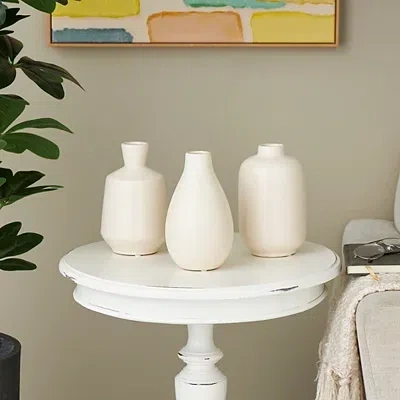 Kirkland's Minimalist Ceramic Vases In White