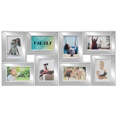 Kirkland's Mirrored Collage Frame In White