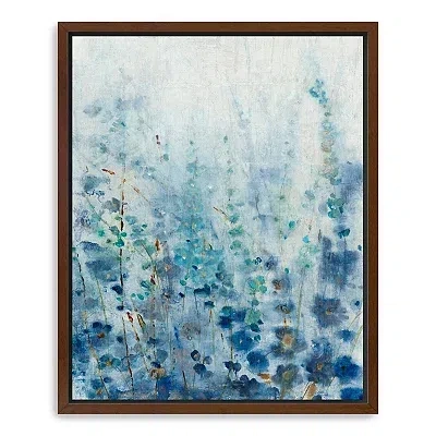 Kirkland's Misty Blooms Framed Canvas Art Print In Multi
